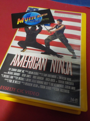 AMERICAN NINJA HOLLANTI PAINOS VHS