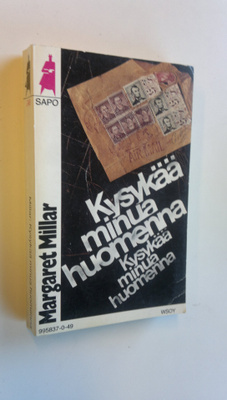 Margaret Millar : Kysykää minua huomenna