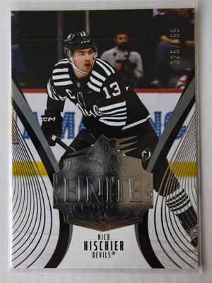Nico Hischier 2025-26 SPx Finite Silver /399