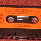 C-kasetti - STEVE FORBERT - Alive On ArrIval - 1980 rock EX - pikkukuva 5