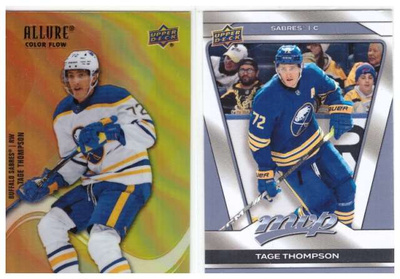 2 x TAGE THOMSON Sabres, sis. 1 x Erikoiskortti