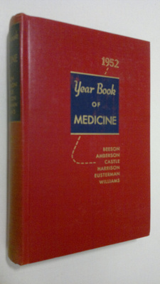 The Year Book of Medicine 1952