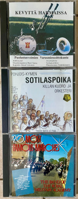 Sotilasmusiikkia, 3 cd’tä