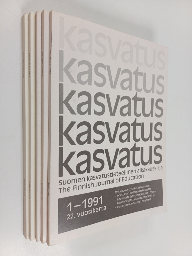 Kasvatus vuosikerta 1991 1-6