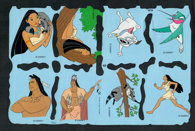 MLP 1878 - Disney - Kiiltokuva-arkki - Pocahontas