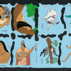 MLP 1878 - Disney - Kiiltokuva-arkki - Pocahontas - pikkukuva 1