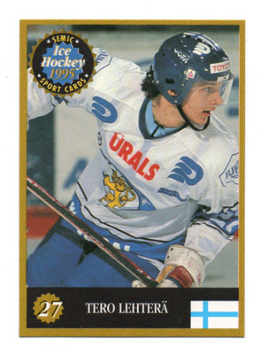 Ice Hackey 1995 n:o 27 TERO LEHTERÄ