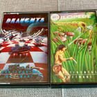 2 kpl, pelejä retro MTX Memotech C-kas.: Kilopede, Draughts - pikkukuva 1