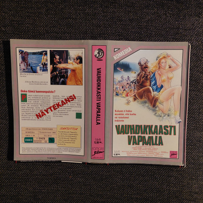 Vauhdikkaasti vapaalle Vhs kansipaperi