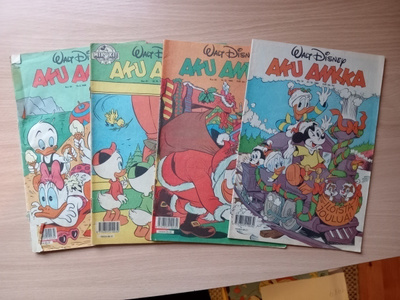 Aku Ankka lehtiä vuodelta 1988