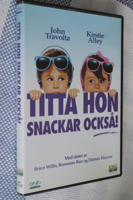 DVD Hei, kuka puhuu myös ( 1990 John Travolta Kirstie Alley)