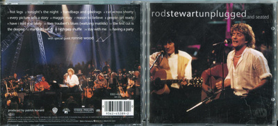 ROD STEWART . CD-LEVY . UNPLUGGED AND SEATED