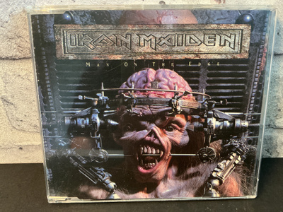IRON MAIDEN: Man On The Edge Maxi- cd single