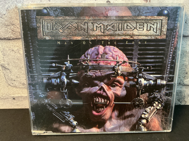 IRON MAIDEN: Man On The Edge Maxi- cd single