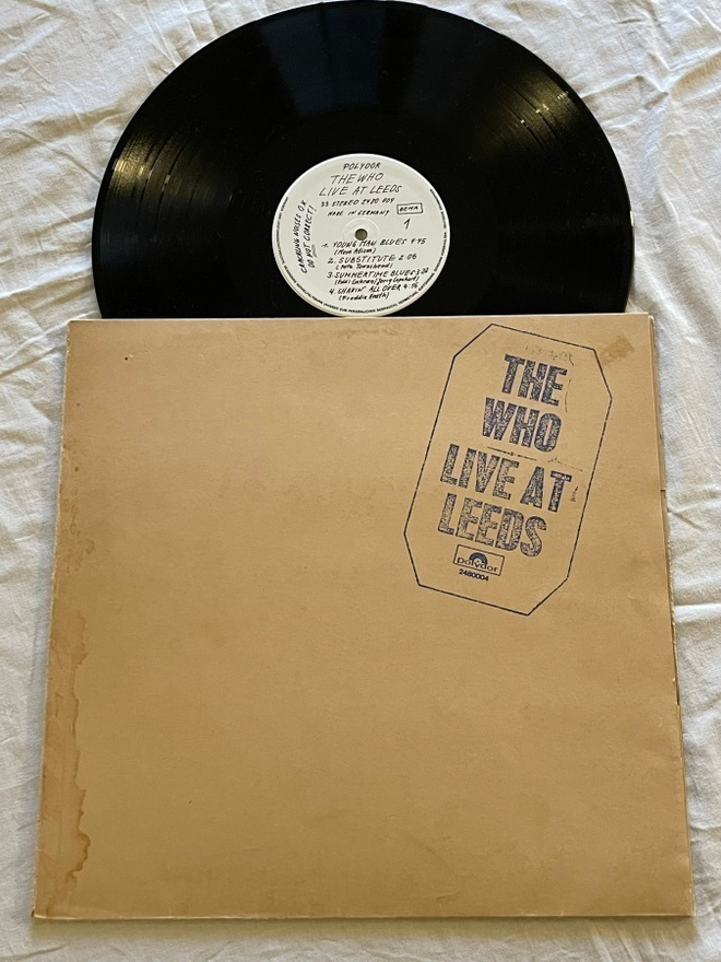 The Who – Live At Leeds (LP + tilpehöörit)