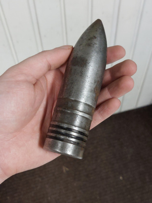 Vanha n. 38mm tykin ammuksen kuori