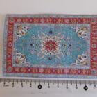 Nukkekoti matto 13 x 7,3 cm - pikkukuva 1
