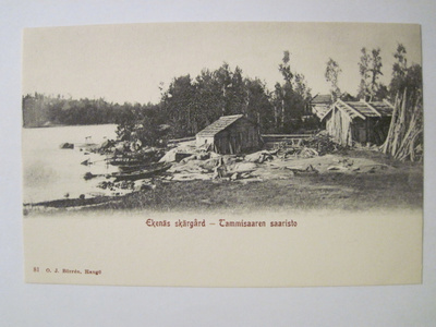 VANHA Postikortti Tammisaari HUIPPUKUNTO ennen-1905