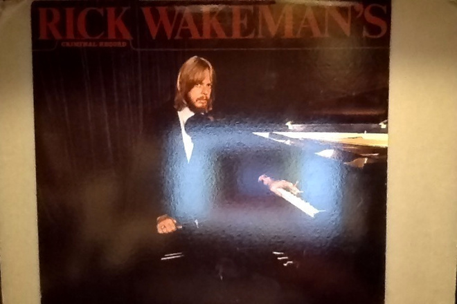 RICK WAKEMAN :: RICK WAKEMAN'S CRIMINAL RECORD :: VINYYLI LP