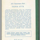 Alli Saarentaus-Salo: Tiina itte (1.p.) - pikkukuva 2