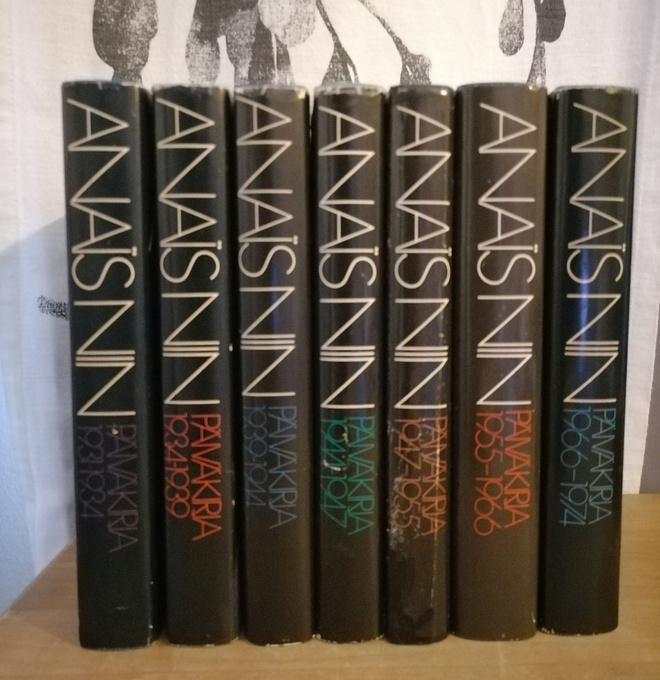 Anaïs Nin - Päiväkirjat 1931-1974 - Kaikki 7 kirjaa