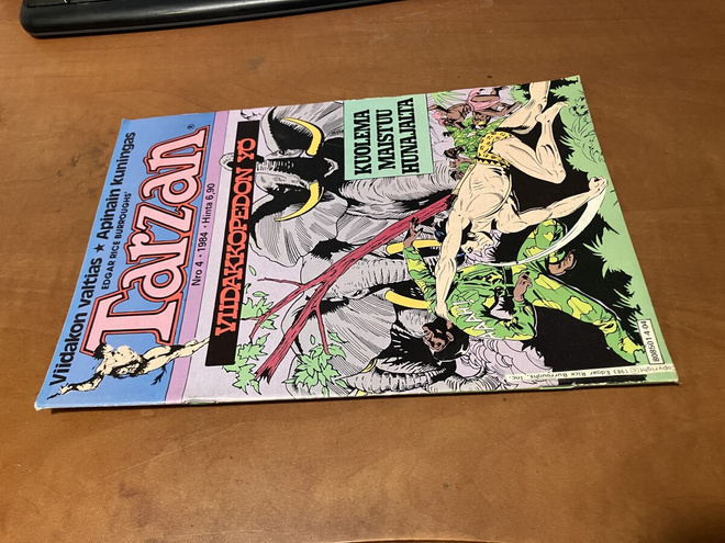 TARZAN 4/1984 HYVÄ