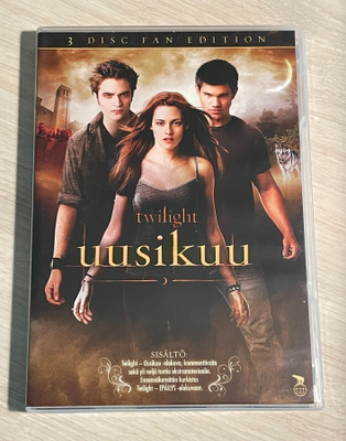 Twilight - Uusikuu (2009) Fan Edition (3DVD)