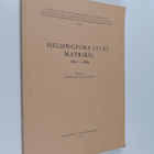 Harald Dahlström : Helsingfors lycei matrikel 1831-1889 - pikkukuva 1