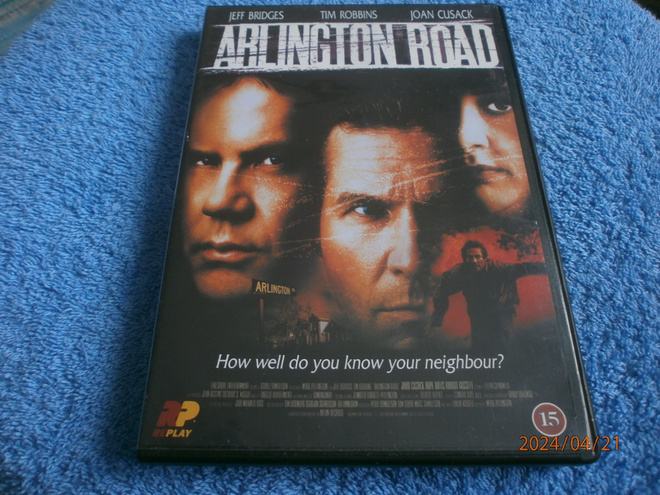 ARLINGTON ROAD - KAVAHDA NAAPURIASI   -    DVD