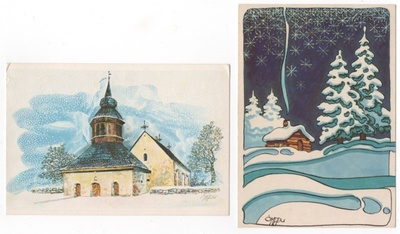 Osmo Omppu Omenamäki : 2 korttia