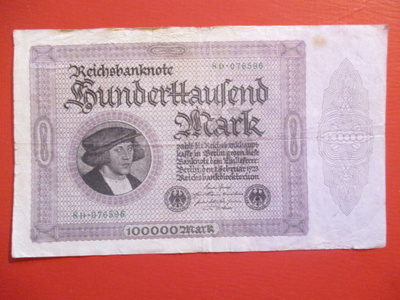 GERMANY 100 000 MARK 1923 (K16-S47)