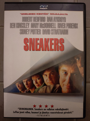 Sneakers (Suomi-dvd-egmont) Robert Redford, Dan Aykroyd