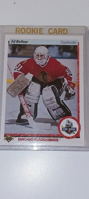 1990-91 Upper Deck Ed Belfour #55 Rookie Card