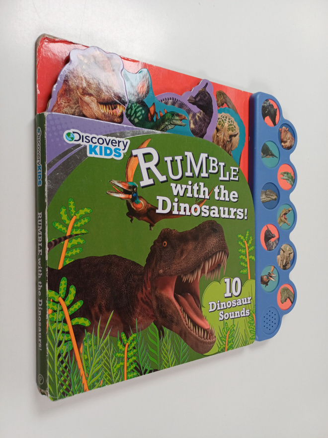 Parragon Books Ltd : Rumble with the Dinosaurs - 10 Dinos...
