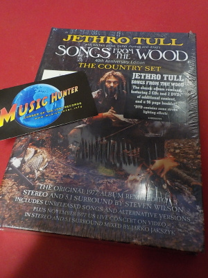 JETHRO TULL - SONGS FROM THE WOOD UUSI 3CD+2DVD BOKSI