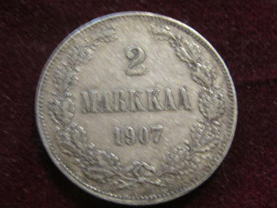 2 markkaa 1907