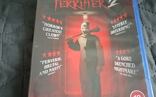 Terrifier 2 Blu-ray **muoveissa**