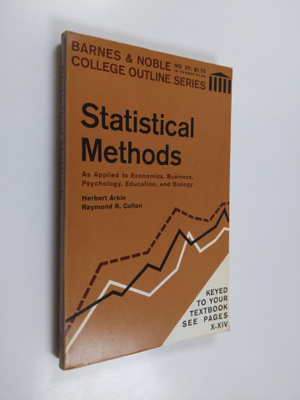 Frederick C. Mills : Statistical methods