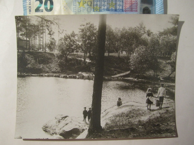 VANHA Valokuva Tampere 1930-l Postikortin Alkup.Mallikappale