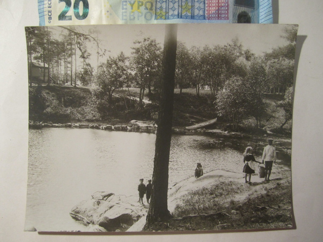 VANHA Valokuva Tampere 1930-l Postikortin Alkup.Mallikappale