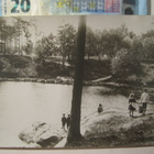 VANHA Valokuva Tampere 1930-l Postikortin Alkup.Mallikappale - pikkukuva 1