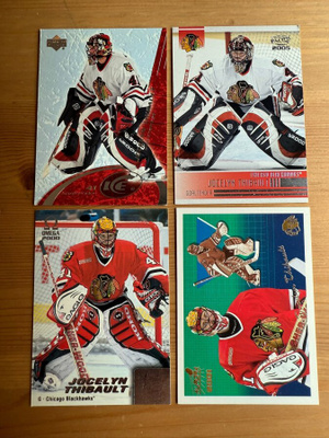 Jocelyn Thibault - Chicago Blackhawks -  4 korttia