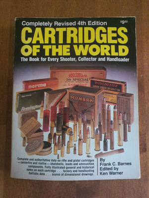 Cartridges of the World 4th edition kirja