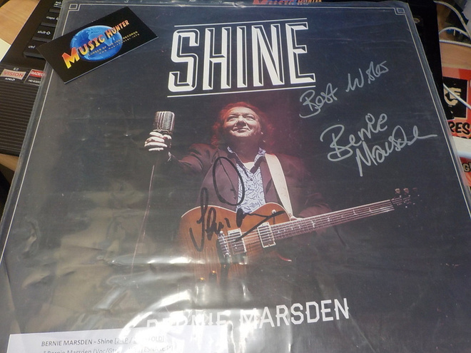 BERNIE MARSDEN - SHINE UUSI 2LP kahdella  NIMMARILLA