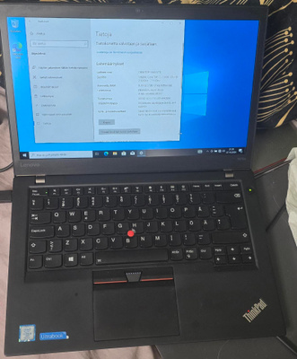 Lenovo T470S, i5-7300, 8Gb, 250Gb ssd, win10
