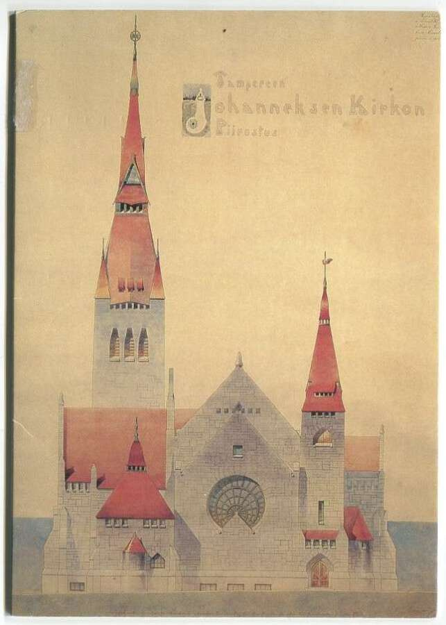 Tampere Tuomiokirkko, taittokortti