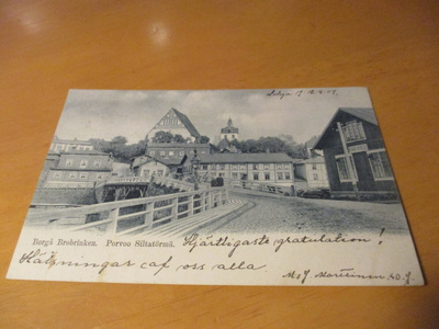 Porvoo - 1904 Lohja SV 3kop  - Pietariin mennyt