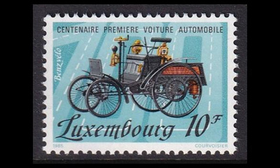 Luxemburg 1122 ** Auto 100v (1985)