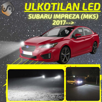 IMPREZA (MK5) 2017--> Ulkoiset LED -valot