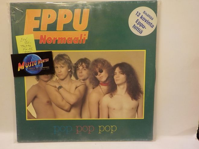EPPU NORMAALI - POP POP POP EX+/EX- FIN 82 PAINOS